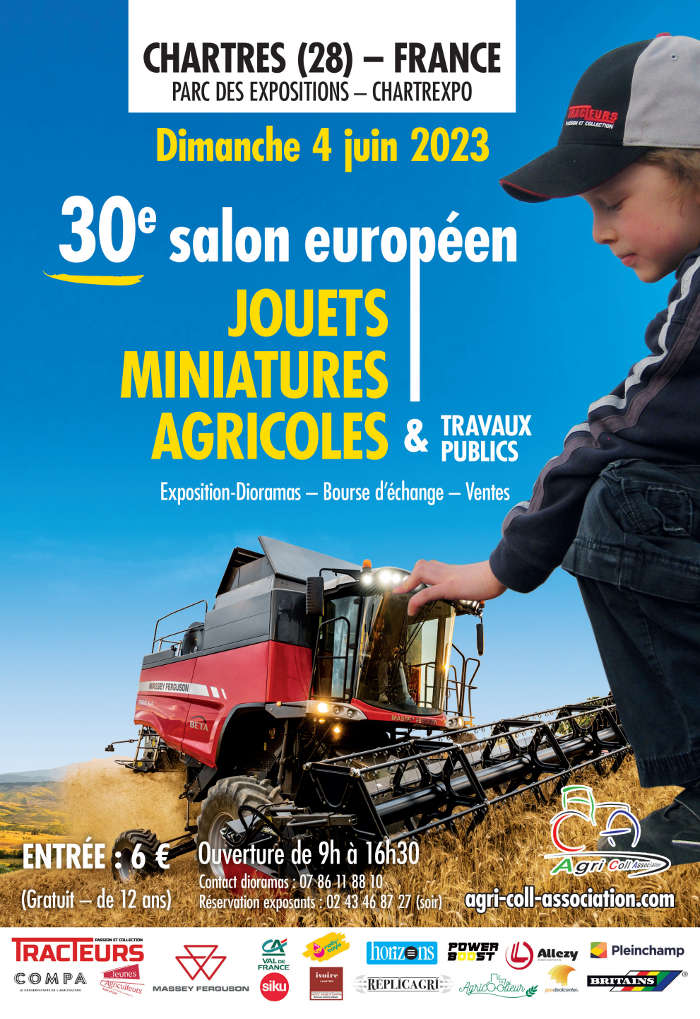 Salon européen des miniatures agricoles & Travaux Publics - Chartrexpo